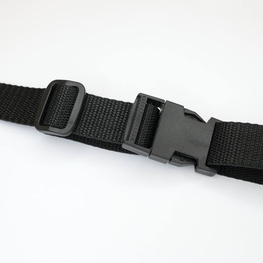 25mm Black Buckle, Slider & Webbing Bundle
