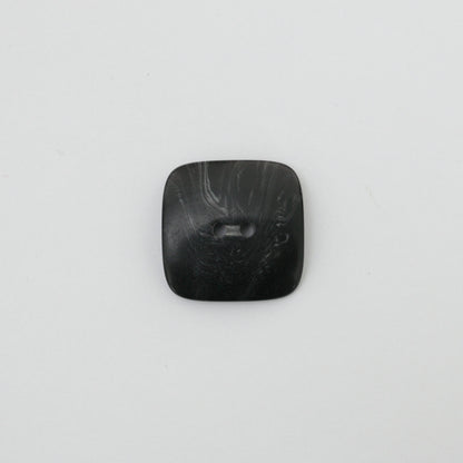 28mm Black Marbled Square 2-Hole Buttons 10pk
