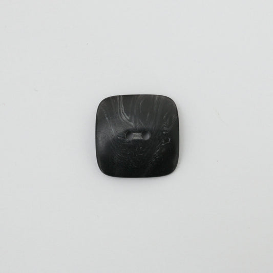 28mm Black Marbled Square 2-Hole Buttons 10pk