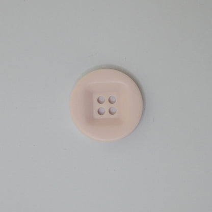 28mm Light Pink 4-Hole Plastic Buttons 10pk