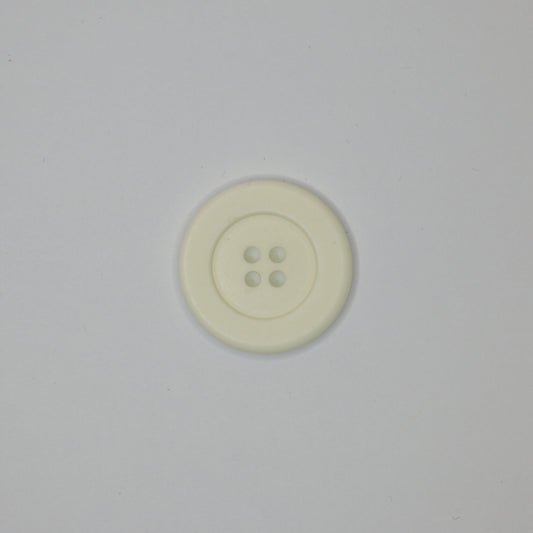 28mm Off-White 4-Hole Buttons 10pk