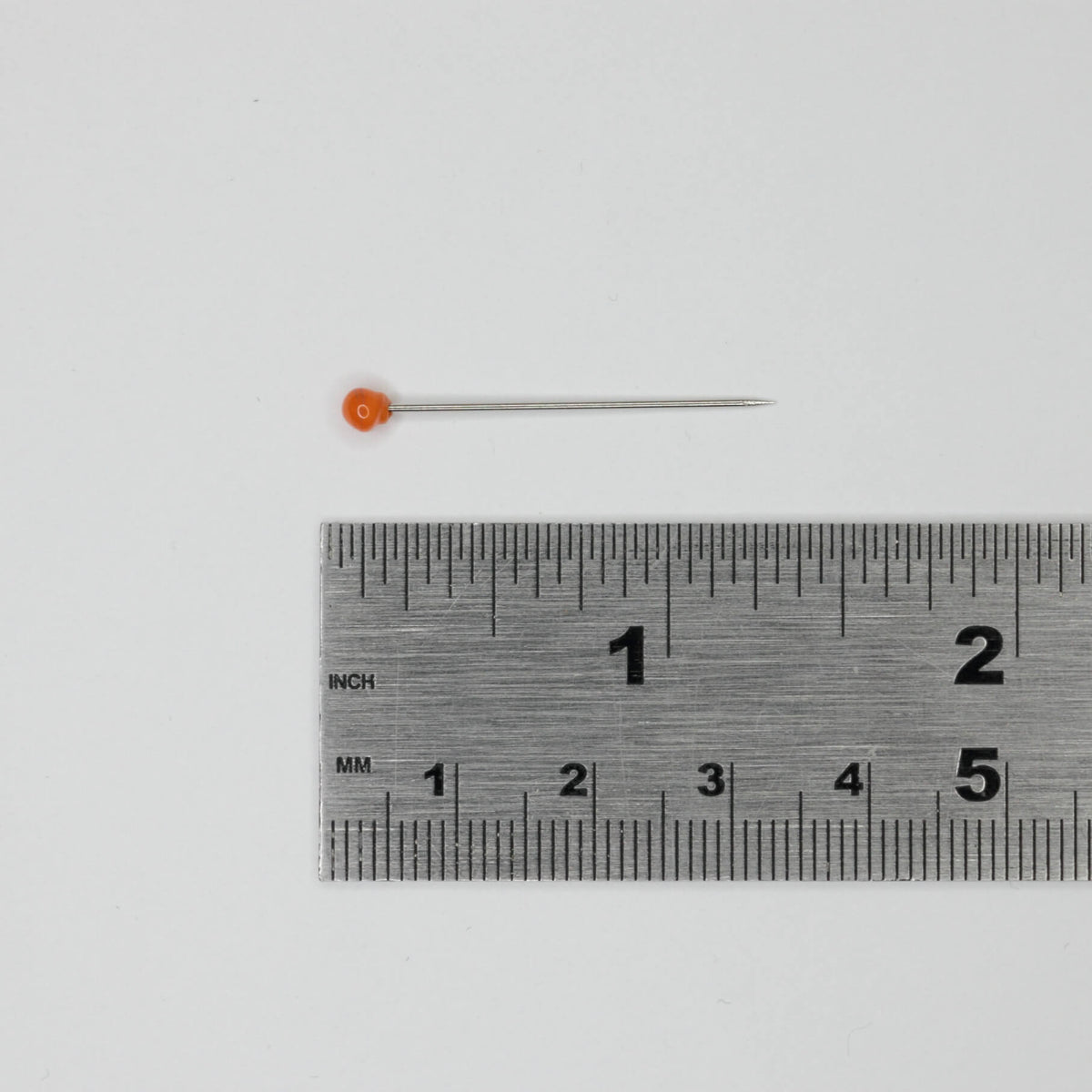 30mm Assorted Colour Glass Headed Pins 80pk
