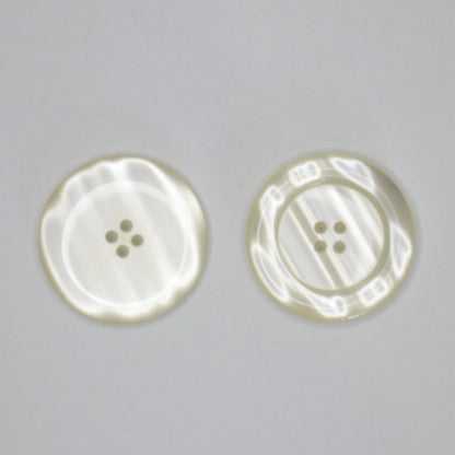 33mm Pearlescent Wave 4-Hole Buttons 8pk