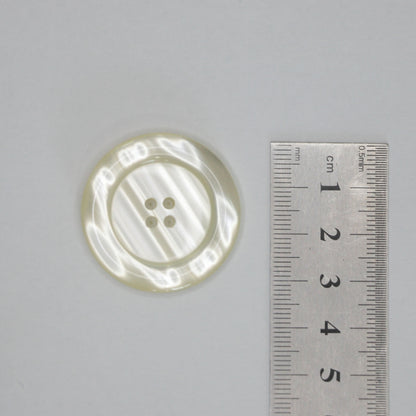 33mm Pearlescent Wave 4-Hole Buttons 8pk