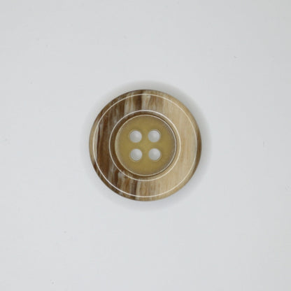 35mm Brown Marble 4-Hole Buttons 8pk