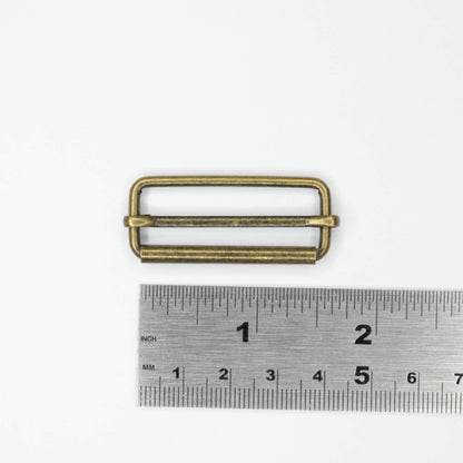 38mm Metal Brass Colour Slide Adjustable Bar