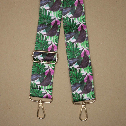38mm Colour Leaves Adjustable Bag Strap 120cm