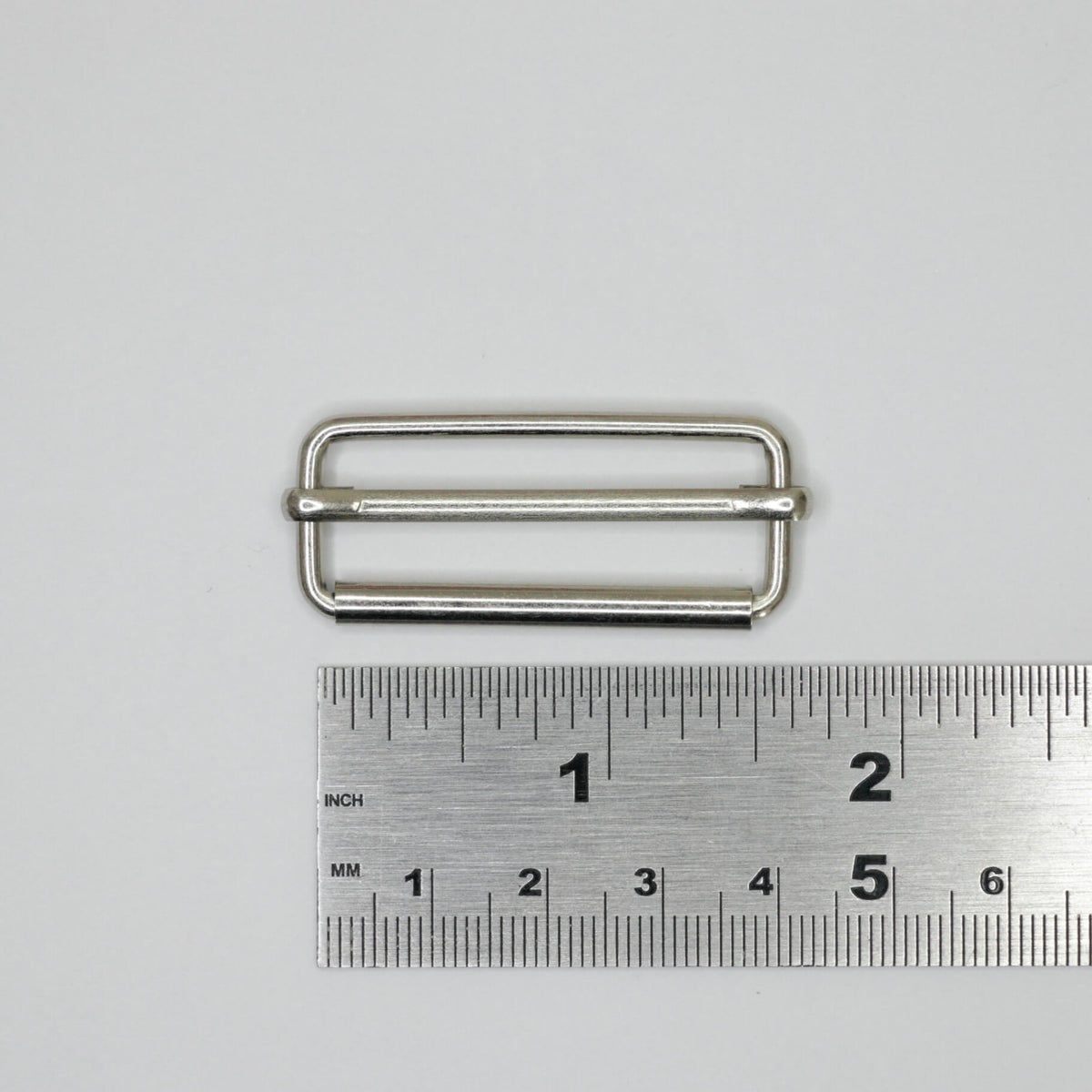 38mm Metal Silver Colour Slide Adjustable Bar
