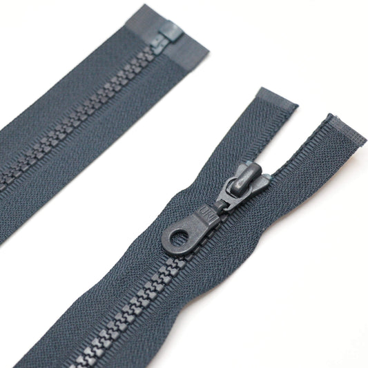 43cm / 17-Inch Navy Chunky Open-End Zip