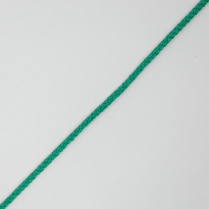 4mm Green Knitted Cord Cotton-Acrylic Mix per/metre