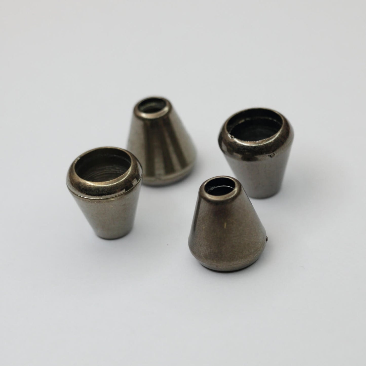 4mm Dark Brass Cord-Ends 4pk