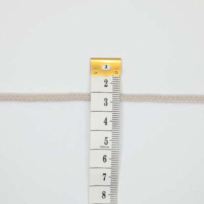 4mm Light Grey Strong Soft Anorak Cord 3m