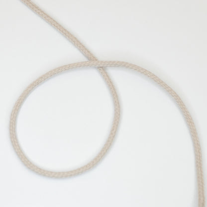 4mm Light Grey Strong Soft Anorak Cord 3m