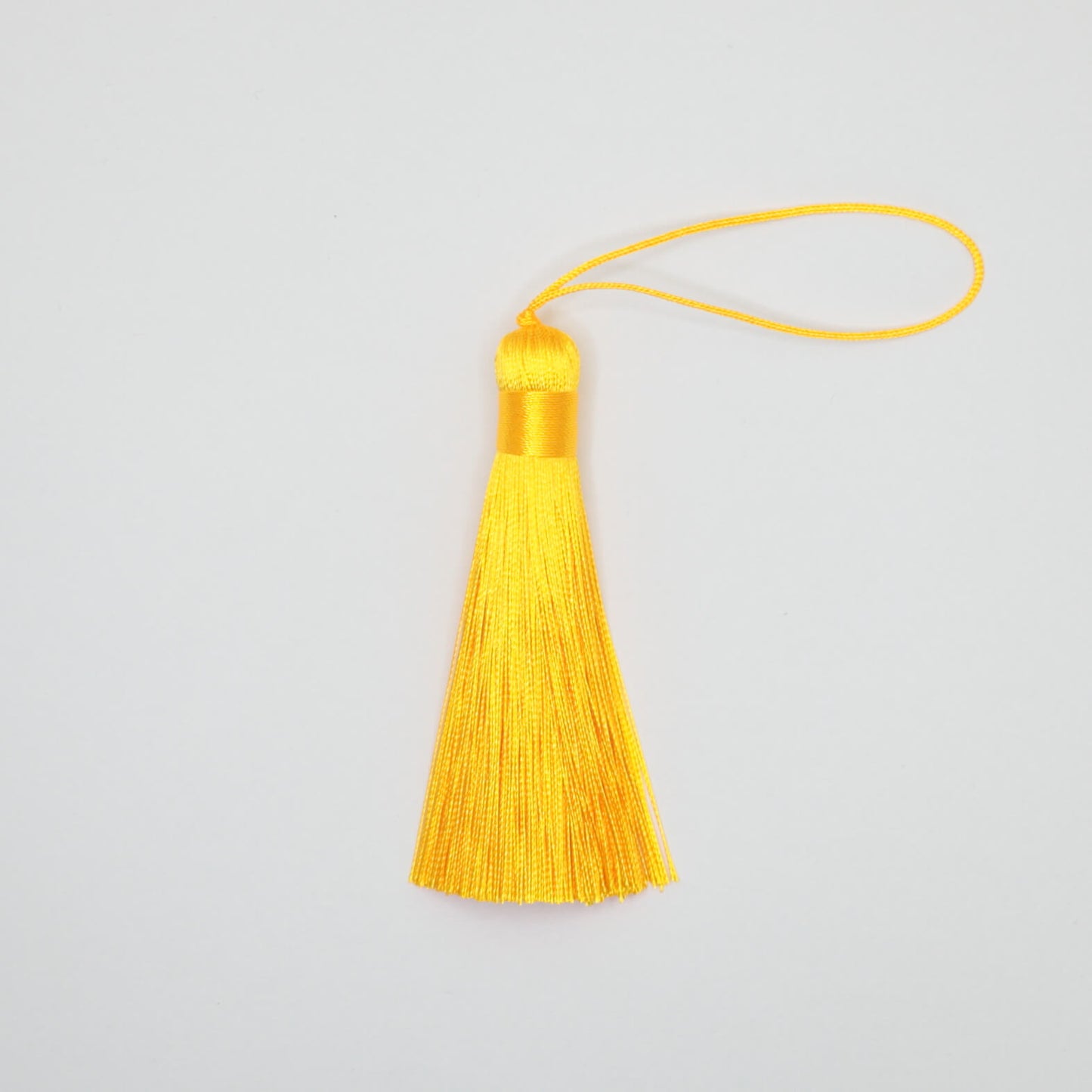 75mm / 3-Inch Assorted Colours Silky Tassels 10pk