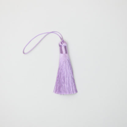 75mm (3-inch) Assorted Colour Silky Tassels With Loop 10pk