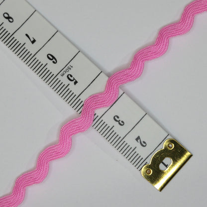 8mm Pink Ric-Rac Trim 3m