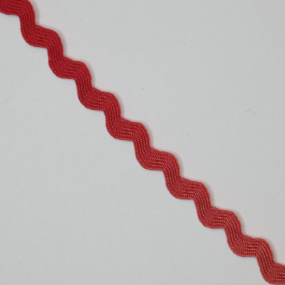 8mm Red Ric-Rac Trim 3m