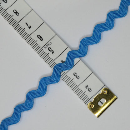 8mm Royal Blue Ric-Rac Trim 3m