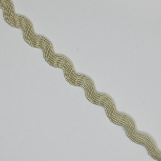 8mm Sage Green Ric-Rac Trim 3m