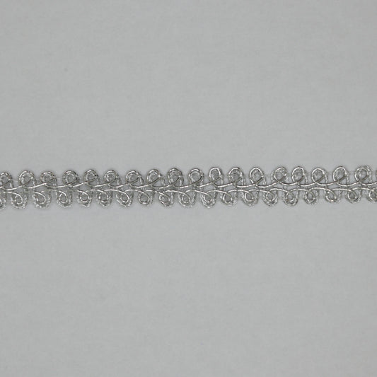 8mm Silver Trim per/metre