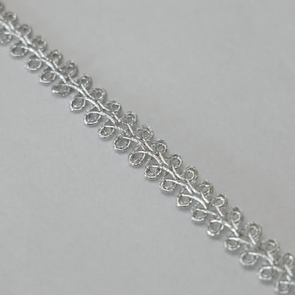 8mm Silver Trim per/metre