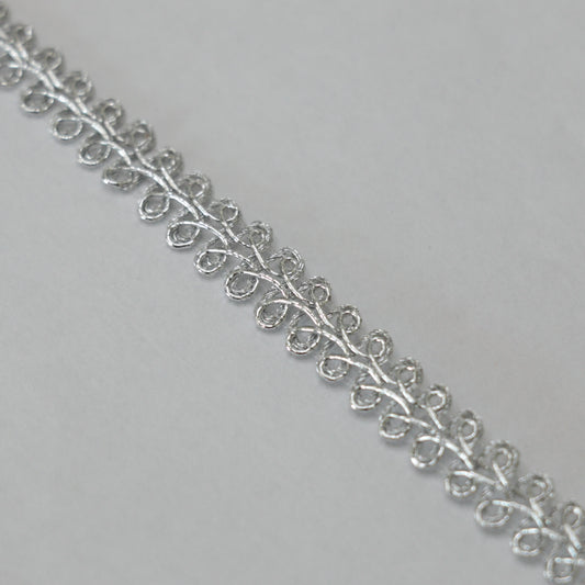 8mm Silver Trim per/metre