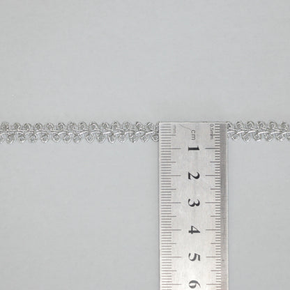 8mm Silver Trim per/metre