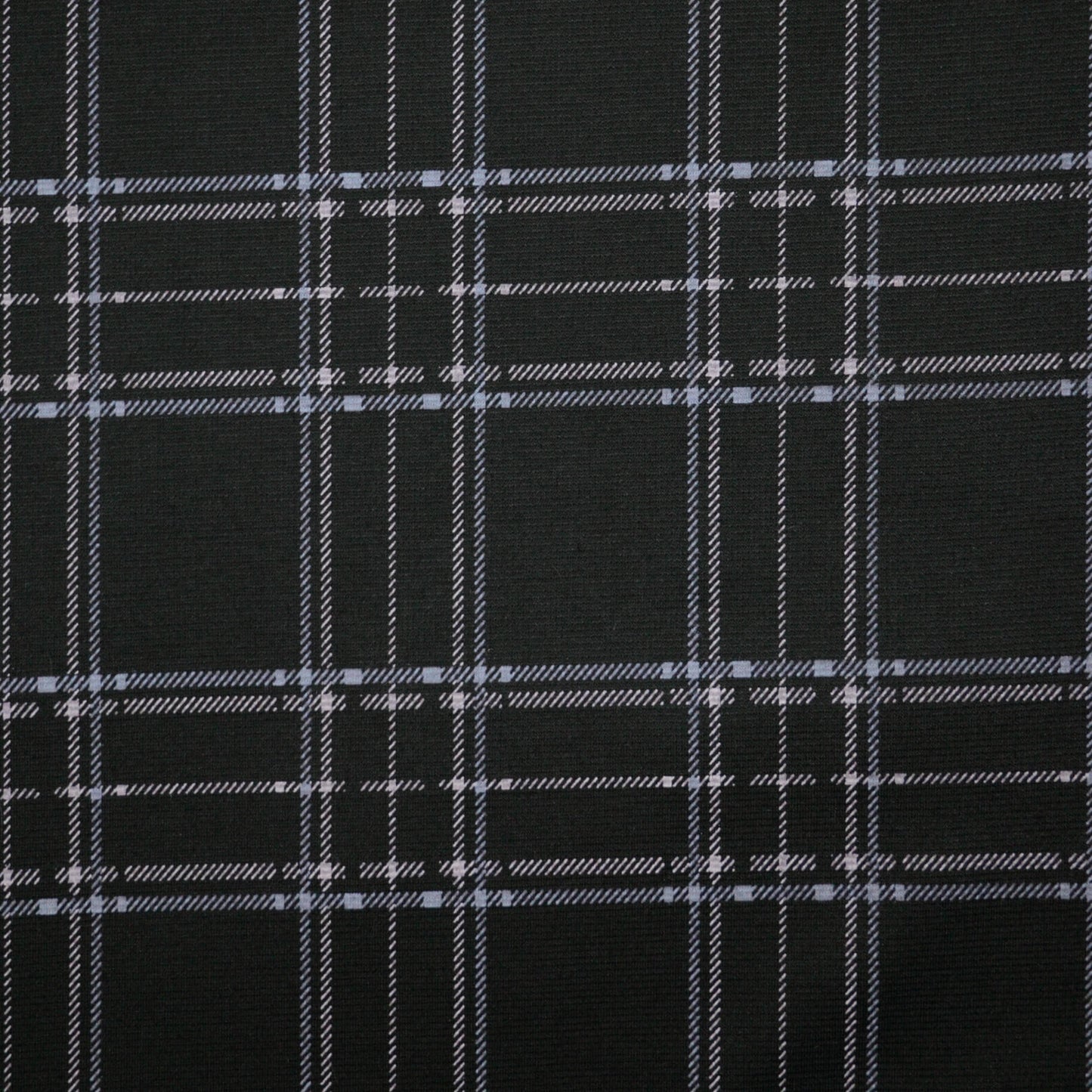 Black Check Ponte 1m