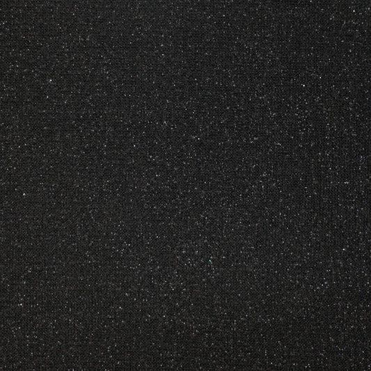 Black Glitter Scuba per/metre