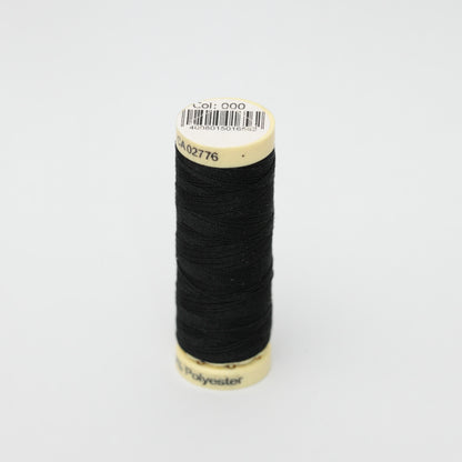 Black Gutermann Sew-All Polyester Thread (Col 000) 100m