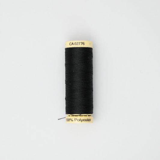 Black Gutermann Sew-All Polyester Thread (Col 000) 100m