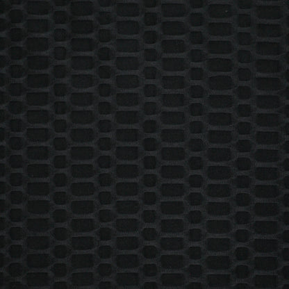 Black Honeycomb Activewear Jersey per/metre