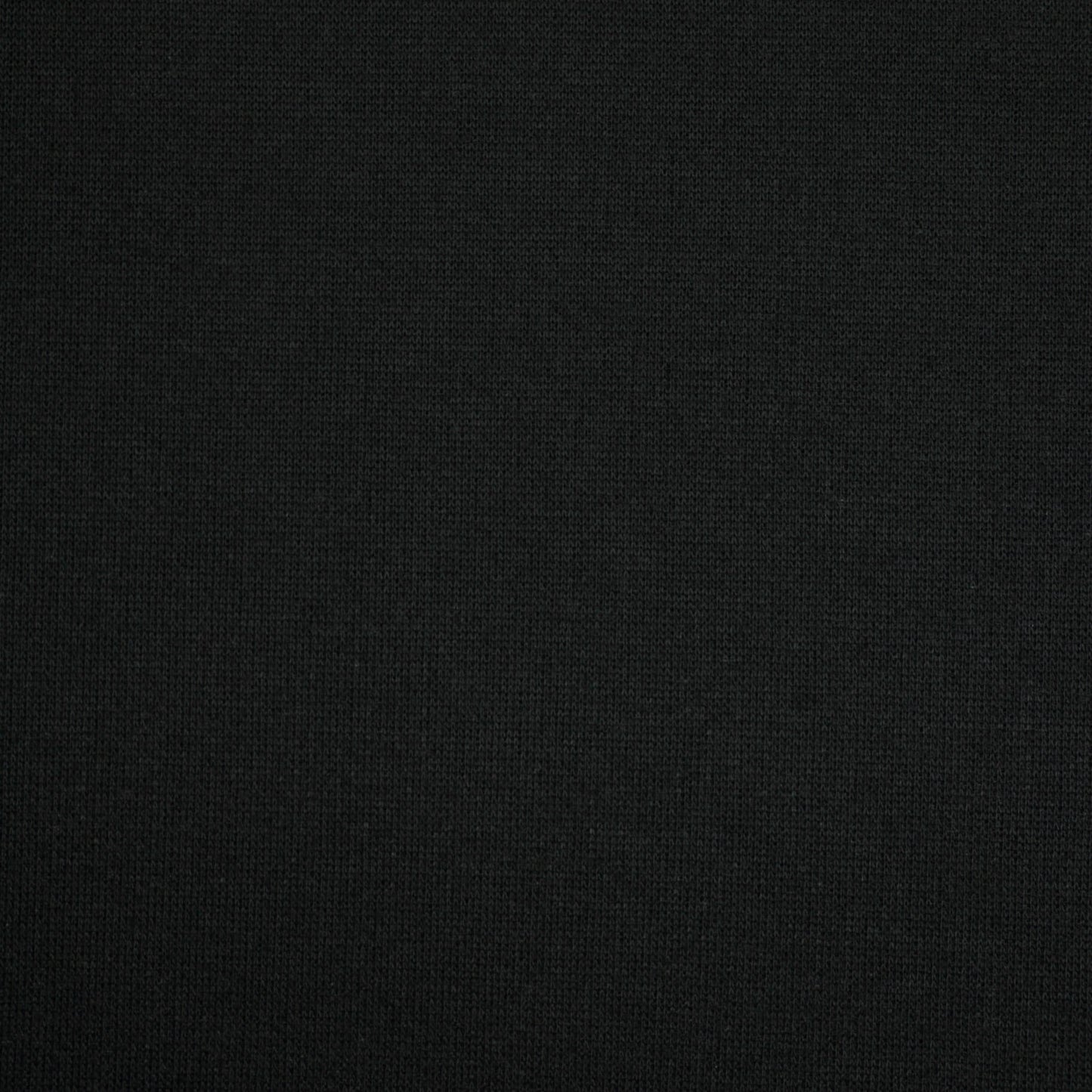 Black Loopback Jersey per/metre