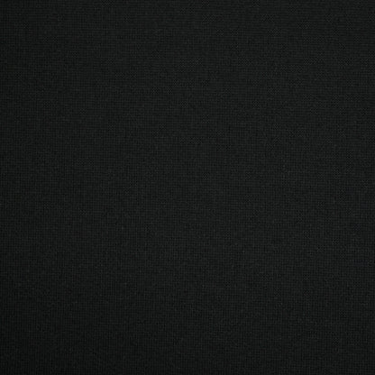 Black Loopback Jersey per/metre