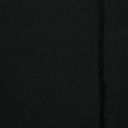 Pure Black Marocain Crepe 1m