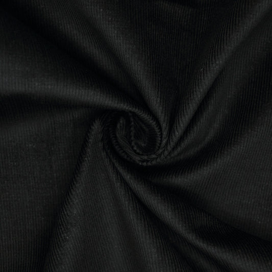 Black Needle Corduroy per/metre
