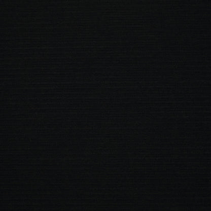 Black Ribbed Cotton Bengaline per/metre