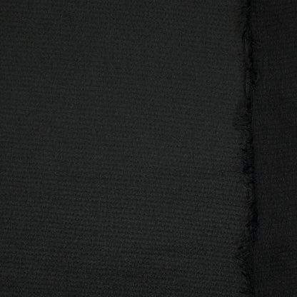 Black Satin Bubble Crepe per/metre