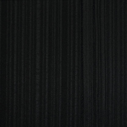 Black Variegated Ribbed Jersey 1m