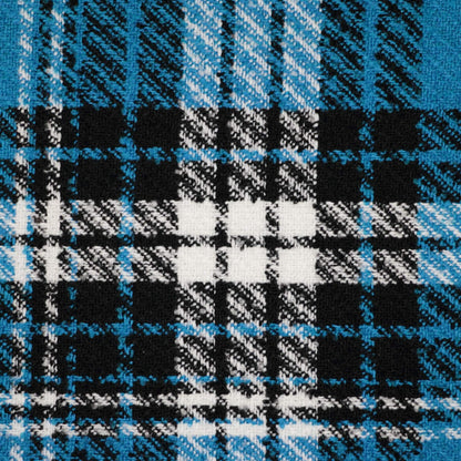 Blue Check Boucle 1m