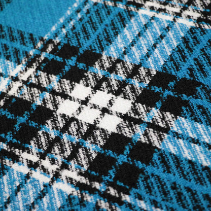 Blue Check Boucle 1m