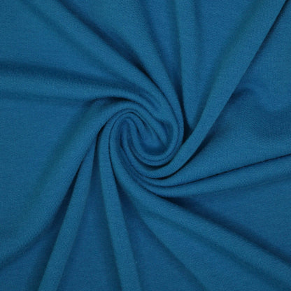 Blue Loopback Jersey per/metre