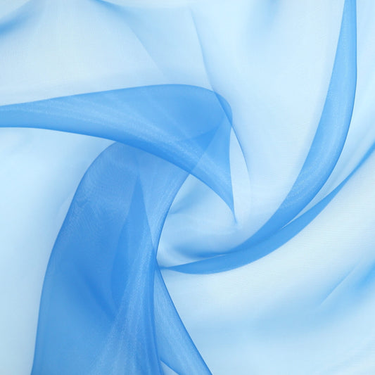 Blue Organza 1m