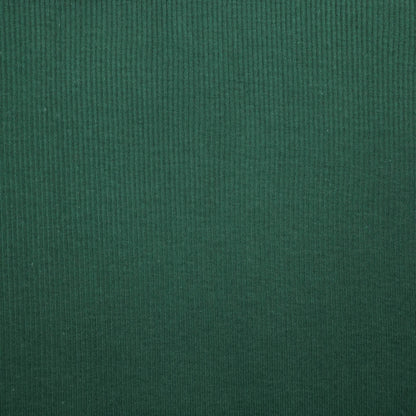 Bottle Green Ribbed Jersey 1m