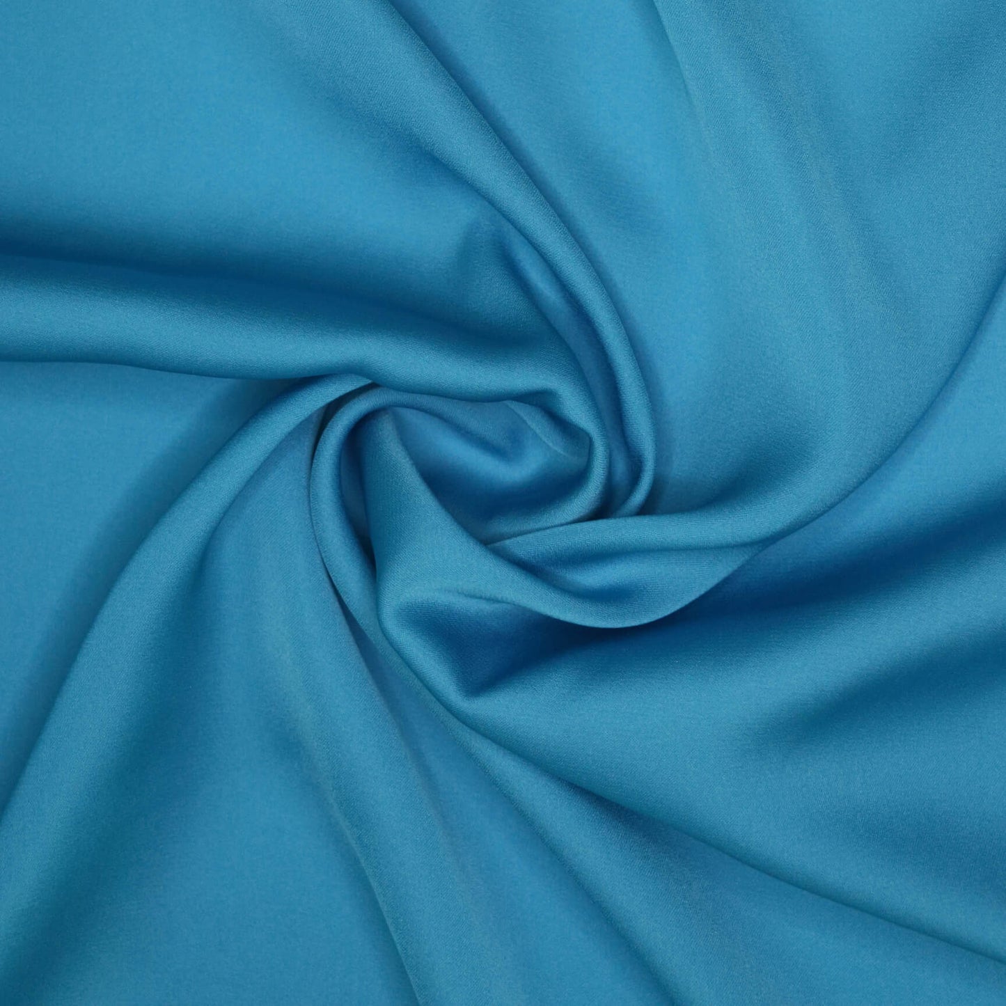 Bright Aqua Satin Acetate Rayon