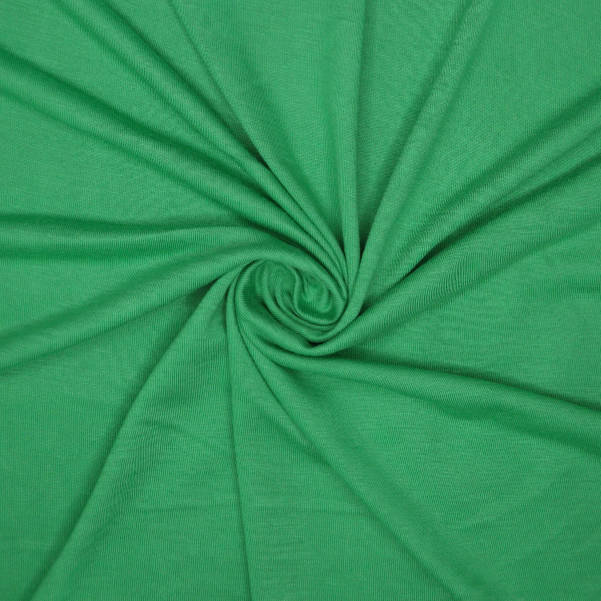 Bright Green Cotton Jersey per/metre