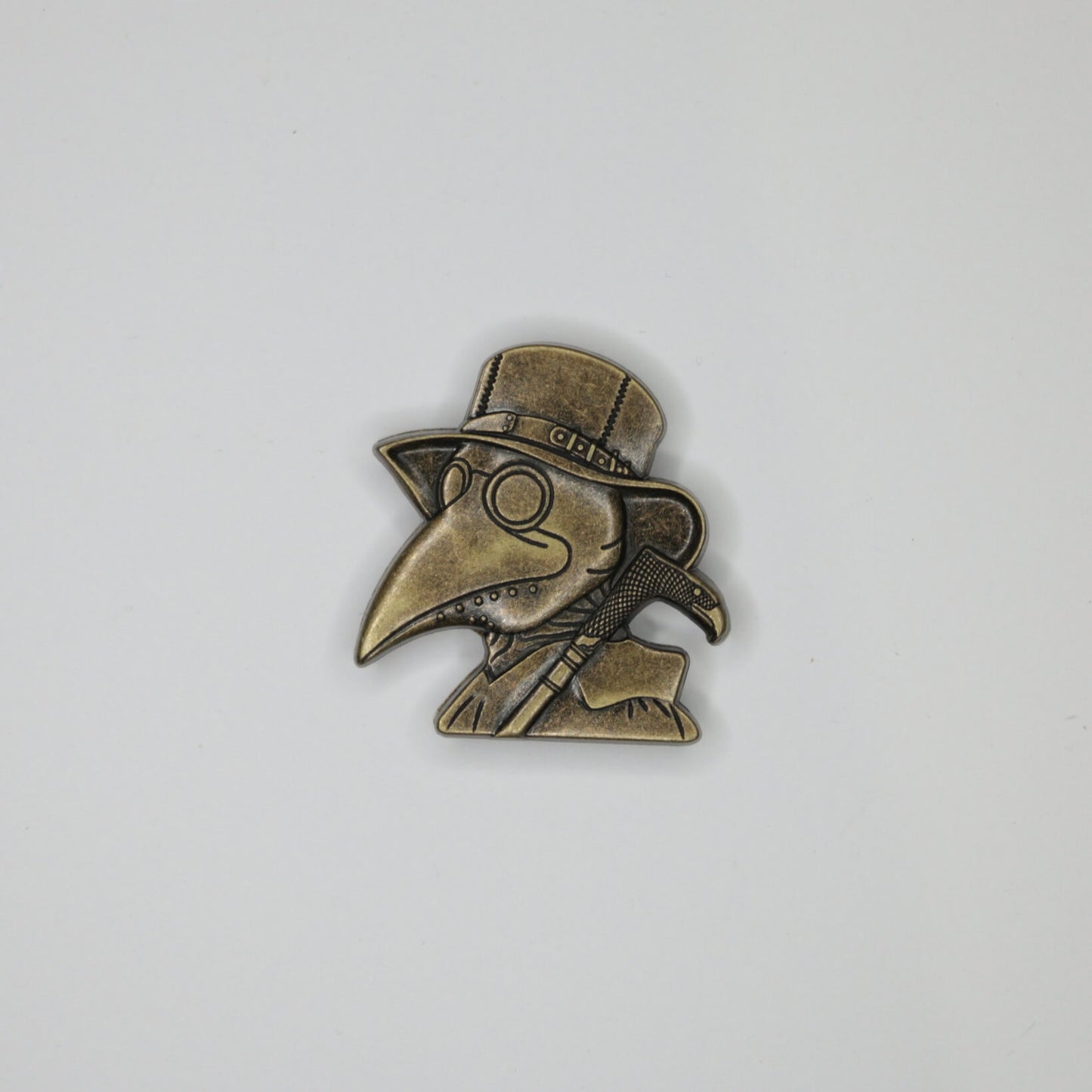 Bronze Beak Doctor Magnetic Bag Closure