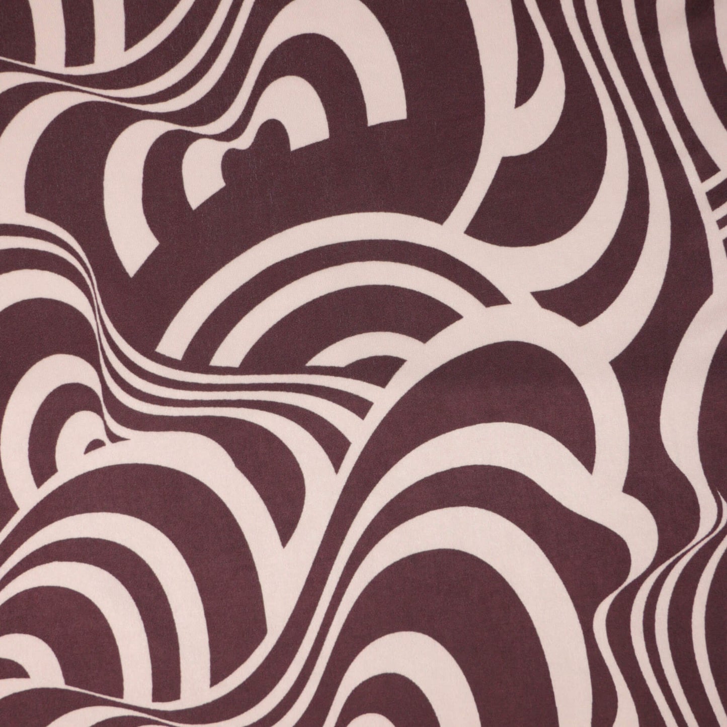 Brown & Cream Swirl ITY per/metre