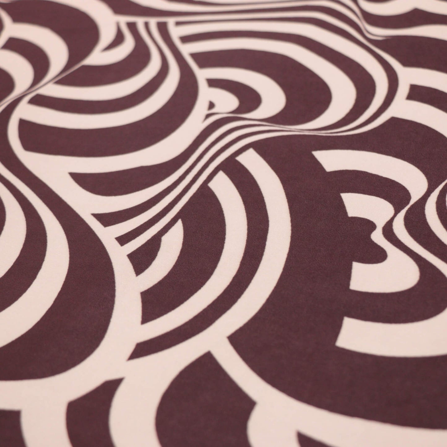 Brown & Cream Swirl ITY per/metre