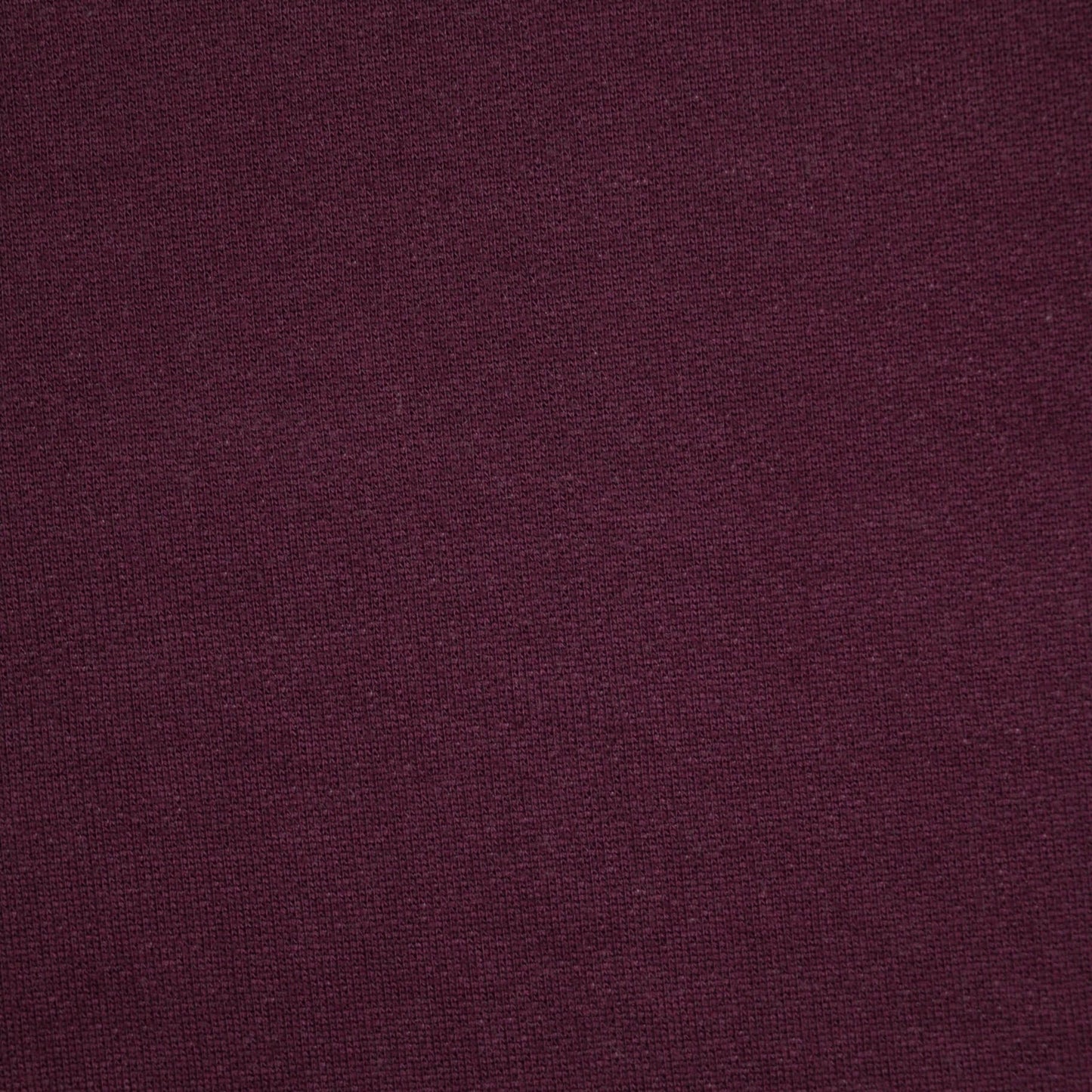 Burgundy Fleece-Back Sweatshirt per/metre